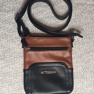 Stone Mountain Leather Crossbody Bag